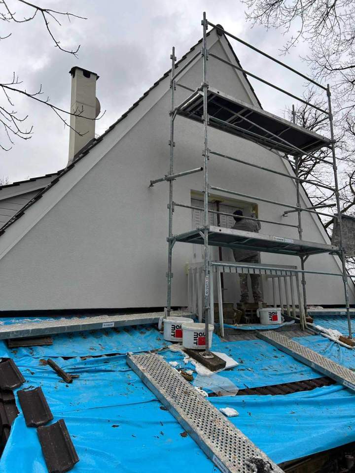 Isolation thermique par l'extérieur Saint-Chéron