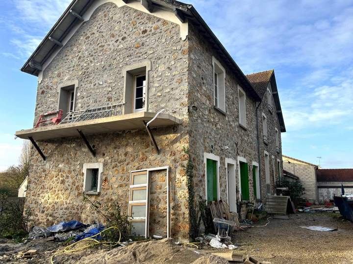 Lavage de façade Saint-Chéron