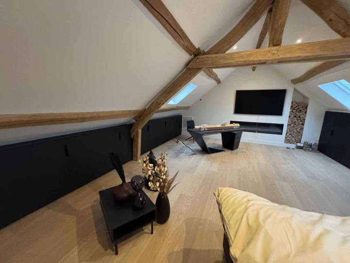 Travaux aménagement ancienne bâtisse Saint-Chéron