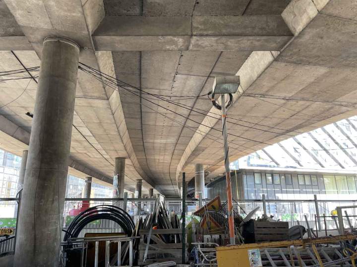 Traitement peinture technique sur ouvrage d'art Saint-Chéron