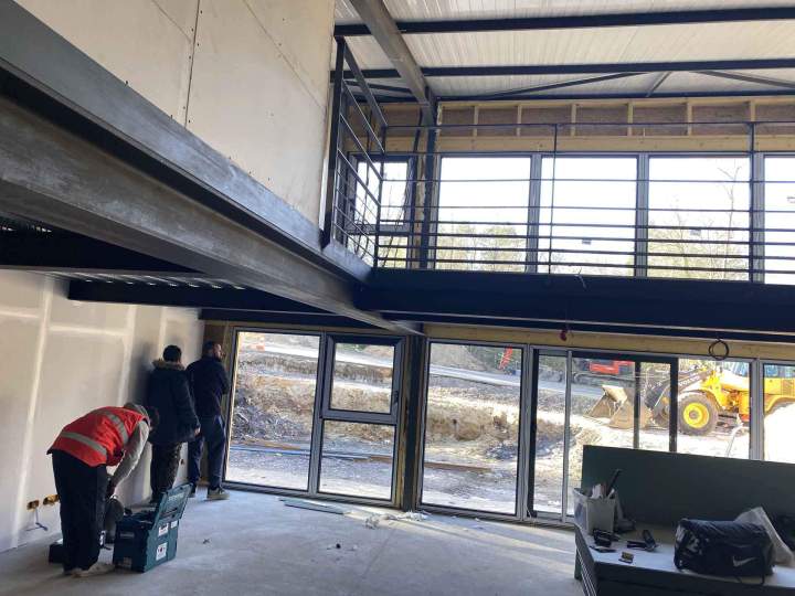 Travaux aménagement loft Saint-Chéron