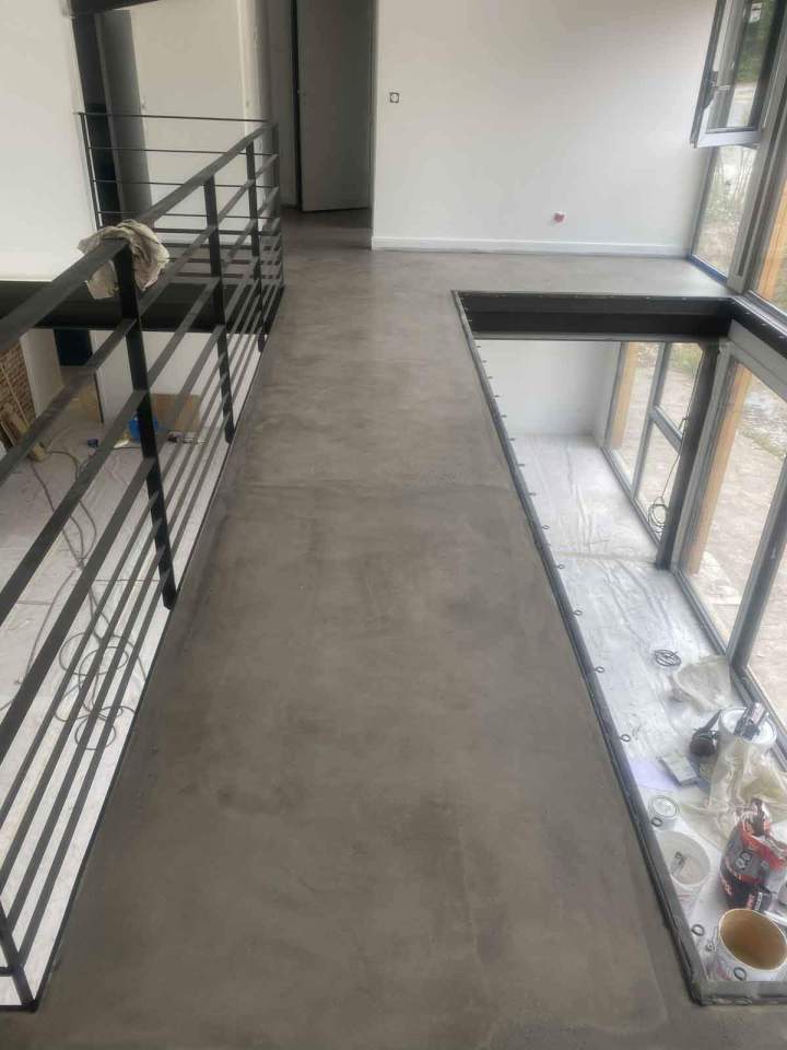 Béton ciré Saint-Chéron