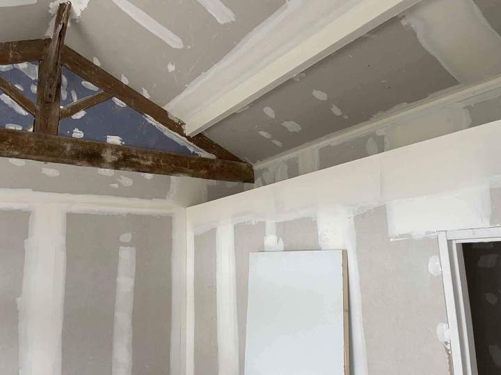 Travaux aménagement grange Saint-Chéron