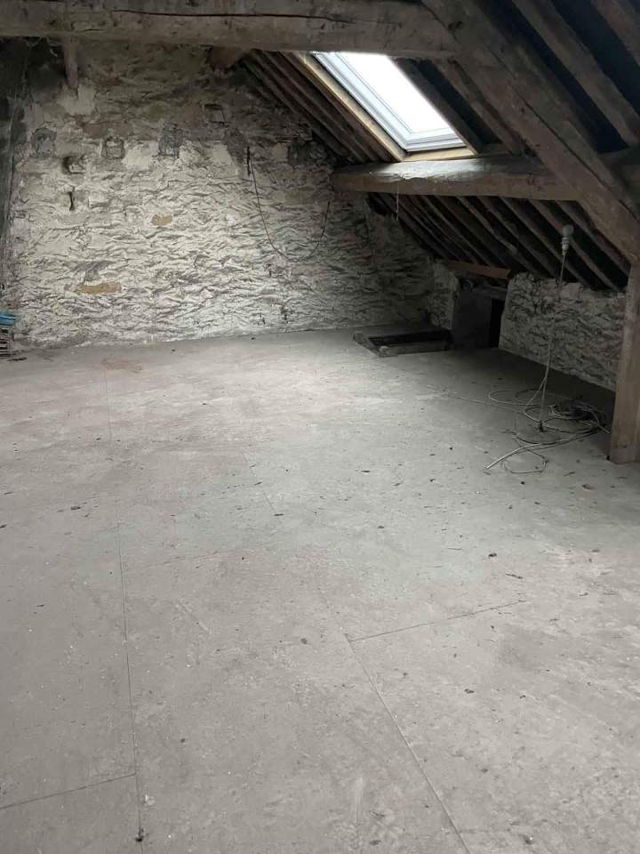 Travaux aménagement ancienne bâtisse Saint-Chéron