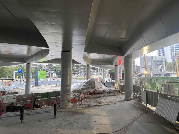 Traitement peinture technique sur ouvrage d'art Saint-Chéron