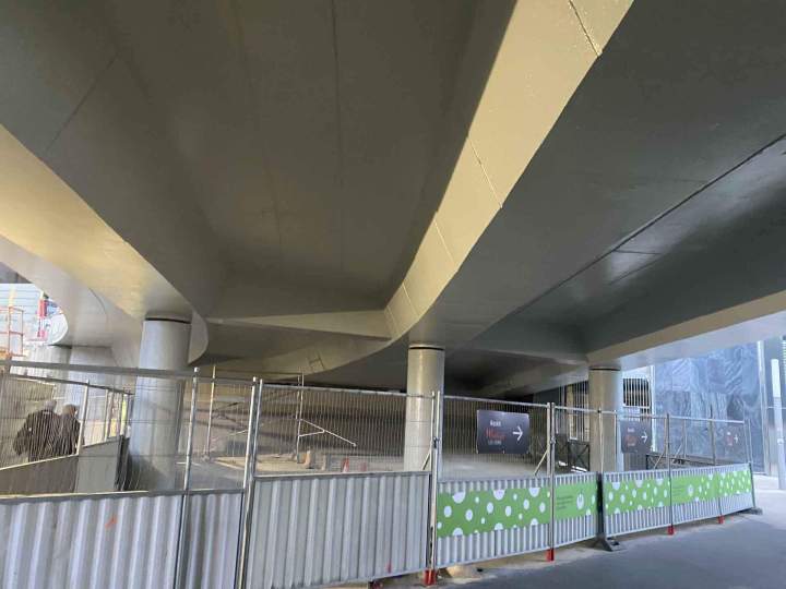 Traitement peinture technique sur ouvrage d'art Saint-Chéron