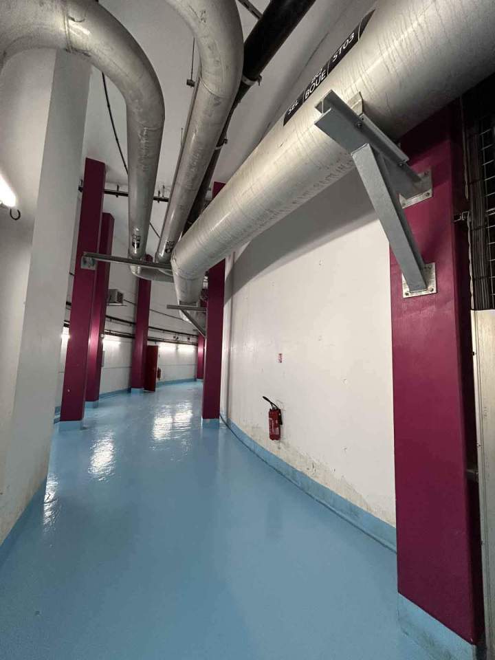 Traitement peinture technique sur ouvrage d'art Saint-Chéron