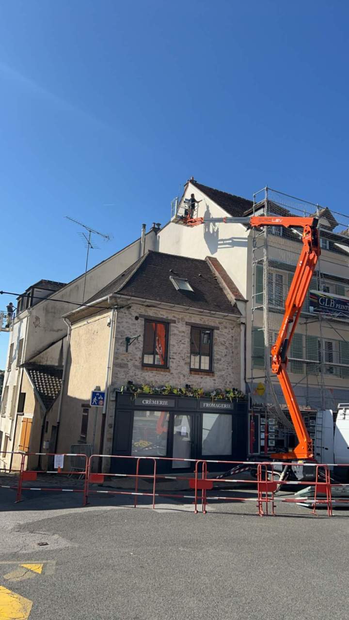 Ravalement de façade Saint-Chéron