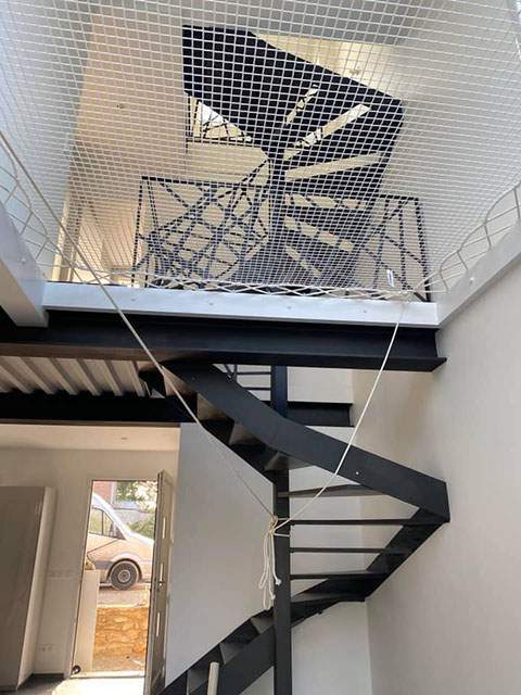 Pose filet de sécurité Saint-Chéron