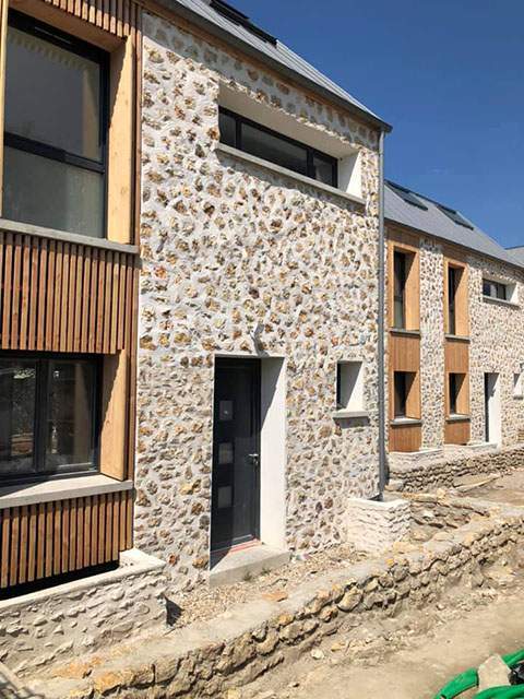 Rénovation de façades Saint-Chéron